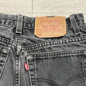 Vintage Levi’s 550 tapered legs jeans